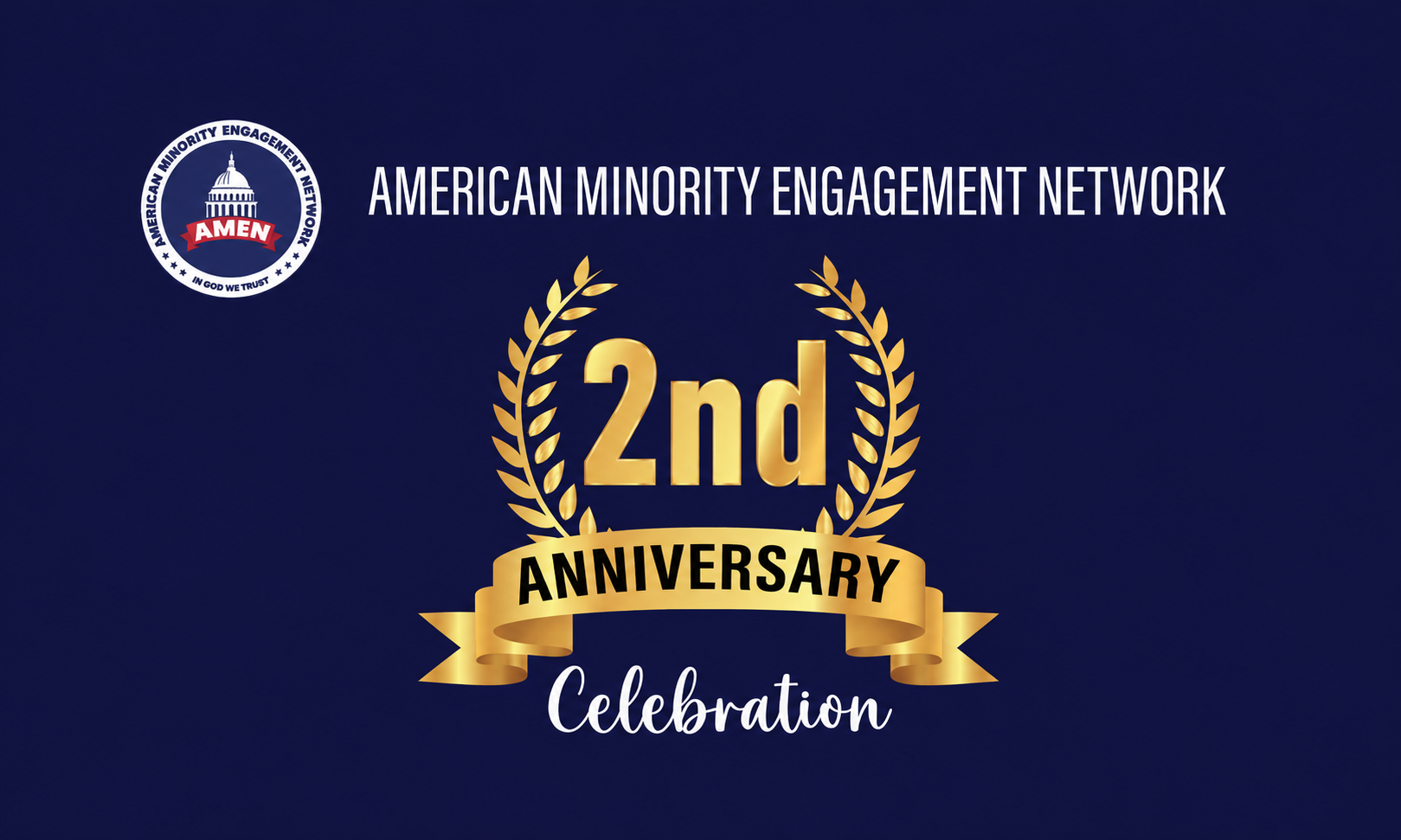 AMEN’s Second Anniversary Celebration on December 10th, 2023