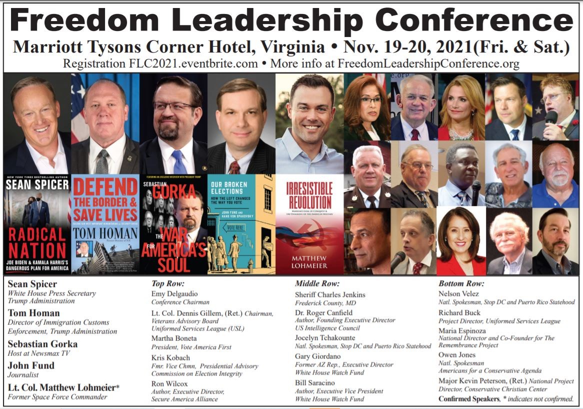 Freedom Leadership Conference — original event flyer 1