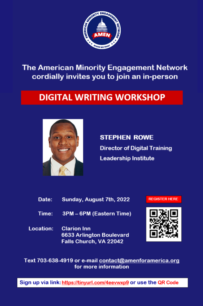 Digital Writing Workshop — original event flyer