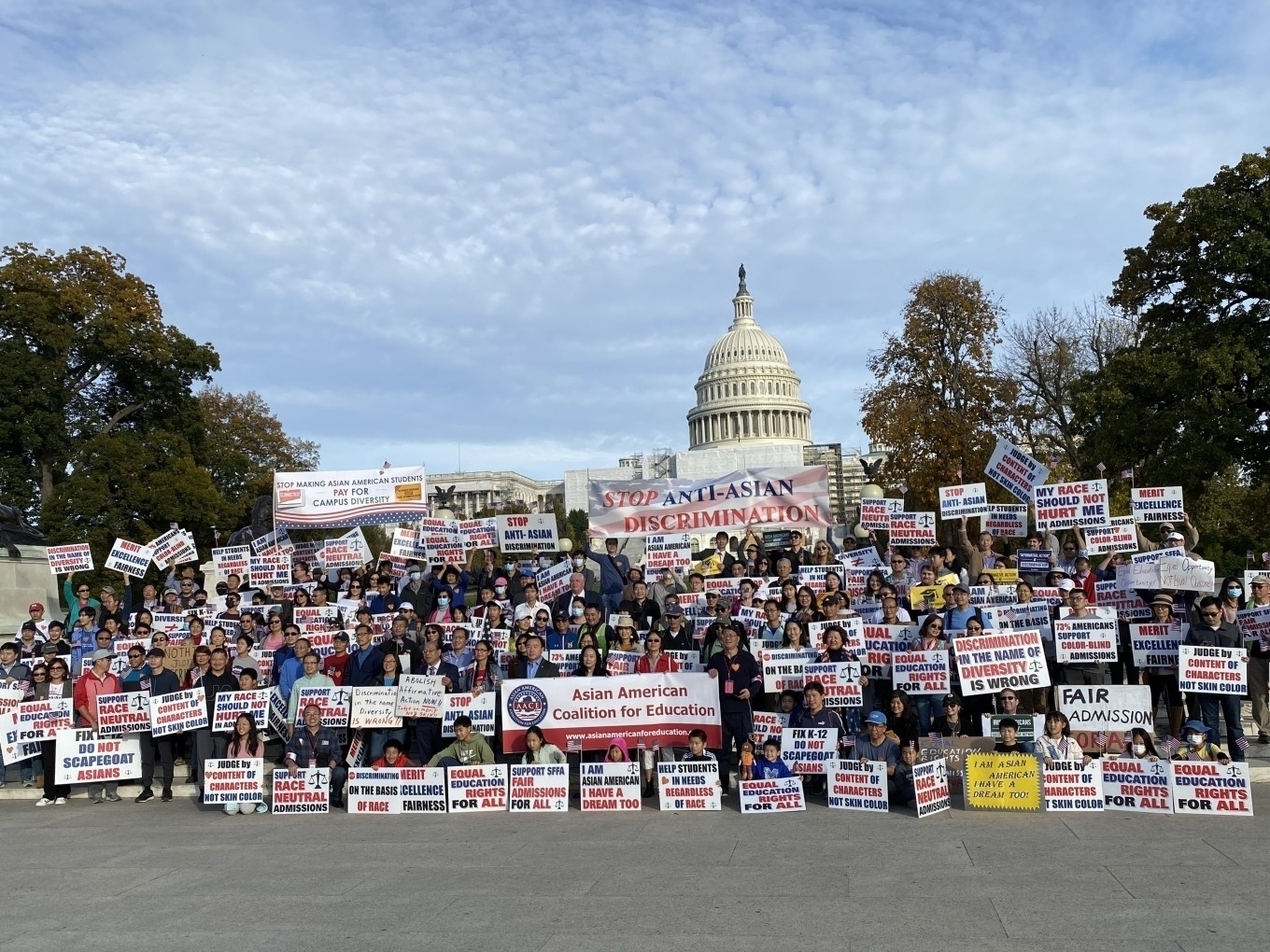 Speech from the Founder & President of AMEN at the Equal Education Rights for All Rally on October 30th, 2022