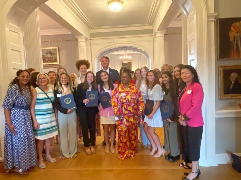Annual VA Steam-H Essay Contest Reception hosted by the Governor and First Lady on May 8th, 2023