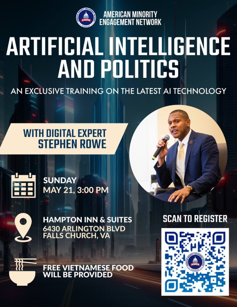 Artificial Intelligence (AI) Training — original event flyer